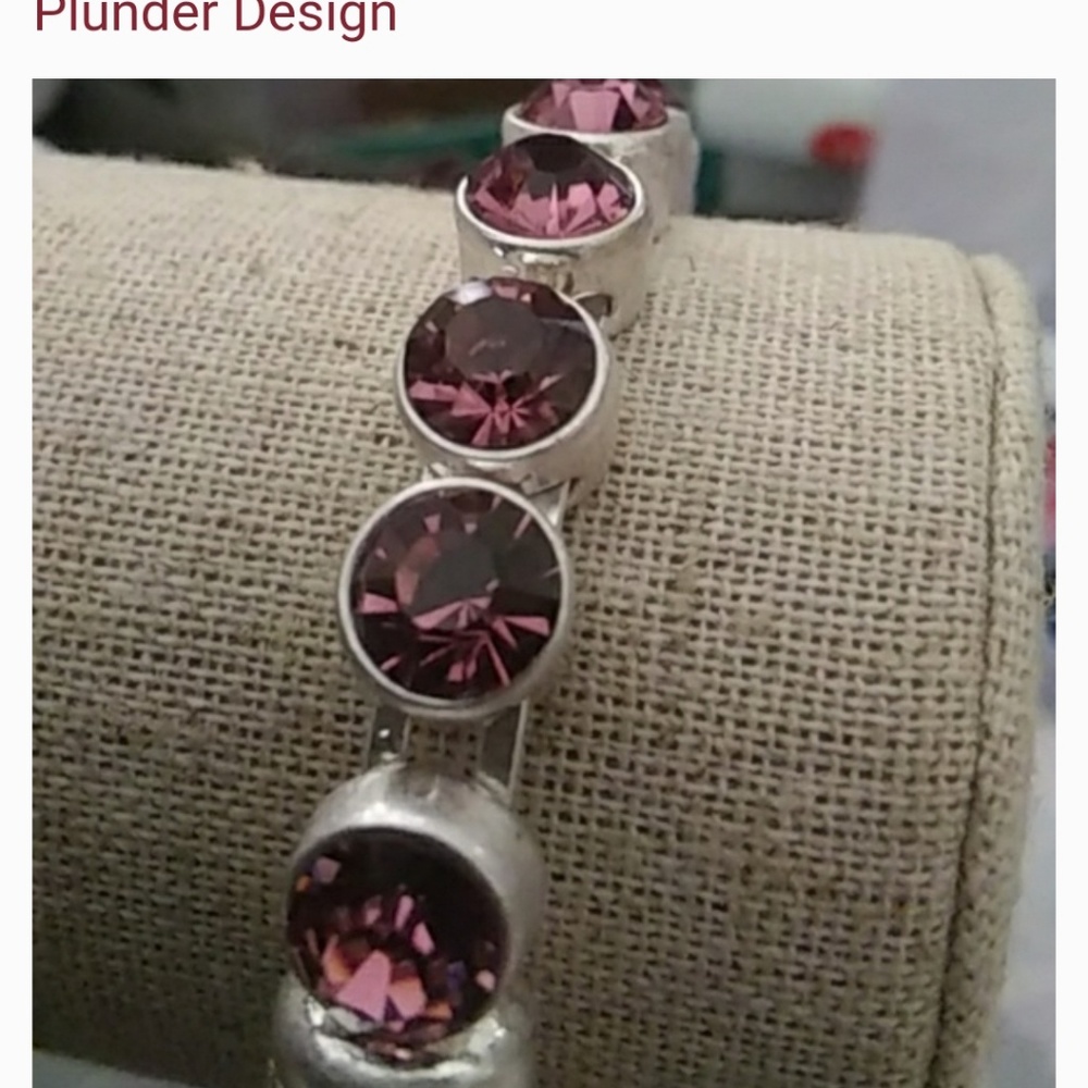 Plunder "Tina" Amethyst bracelet